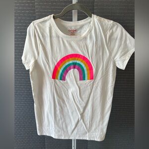 Cat & Jack Girls Rainbow Graphic Tee
